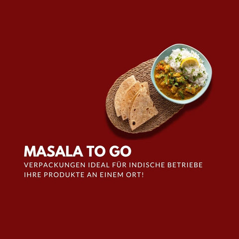 Masala To Go Verpackungen & Curry Boxen München kaufen
