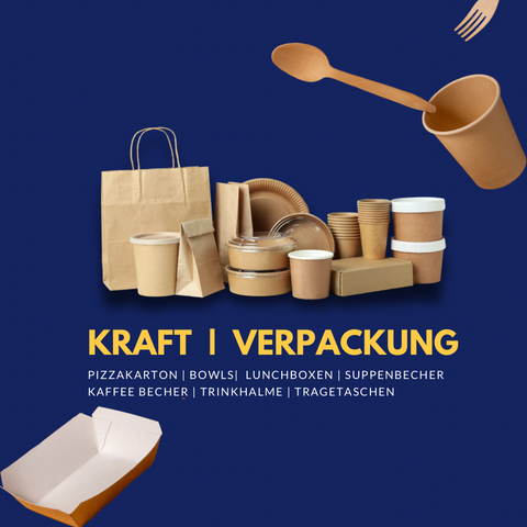 Kraftpapier Verpackungen & To Go Boxen München kaufen