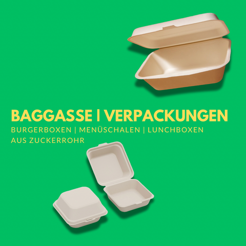 Bagasse Verpackungen München – Bio & Kompostierbar