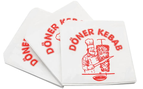 Döner Kebap Tüten mit Motiv