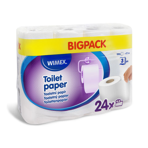 Toilettenpapier 24 Rollen a 150 Blatt