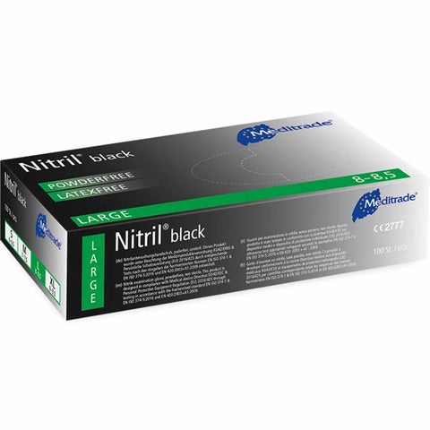 Nitril Handschuhe schwarz