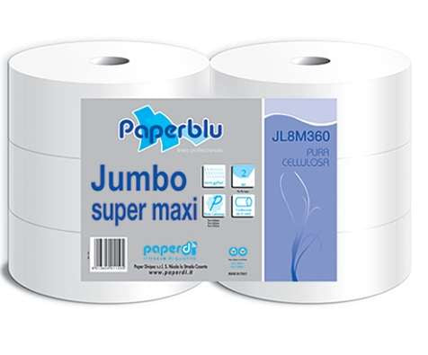 Jumbo Toilettenpapier 6 Rollen a 300m