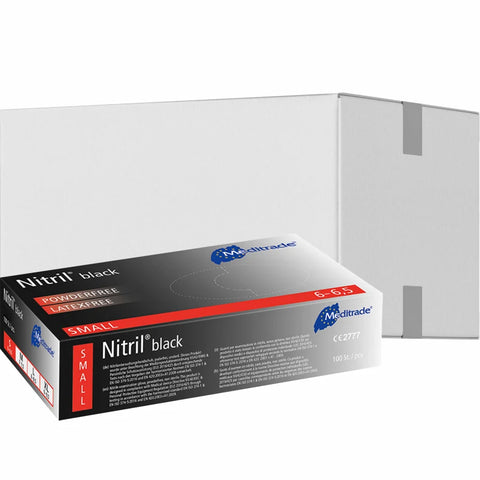 Nitril Handschuhe schwarz