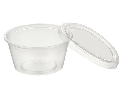 Kombipack Dressingbecher 100ml mit Deckel