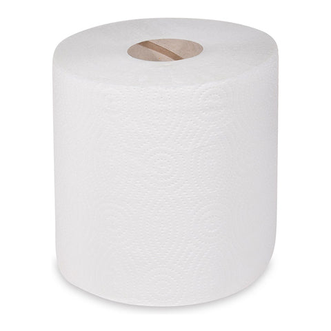 Handtuchrolle – 6 Rollen à 100 m, 2-lagig, 100 % Zellstoff – Bild 2